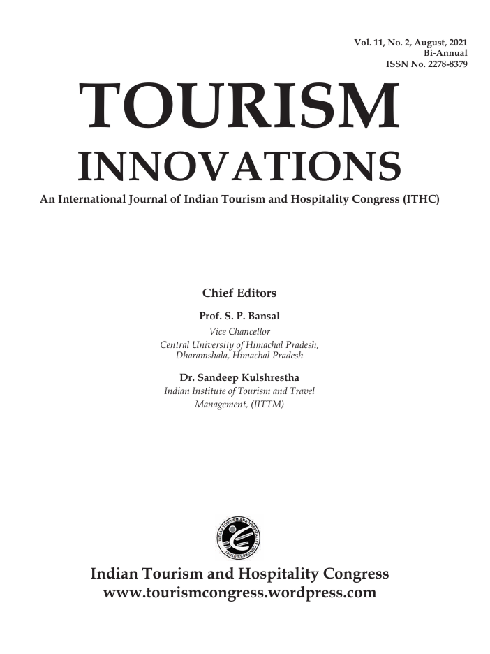 Tourism Innovations Volume 11, No. 2 cover image